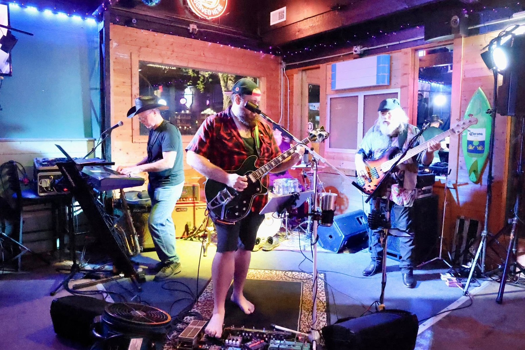 The Bayou Gipsies in a live-room performance setting